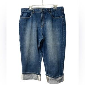 Talbots wide Leg Capris Jeans -16